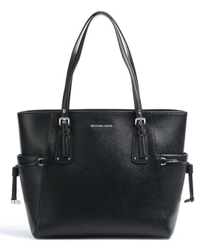 Sac cabas Michael Kors Voyager noir en cuir pour femme