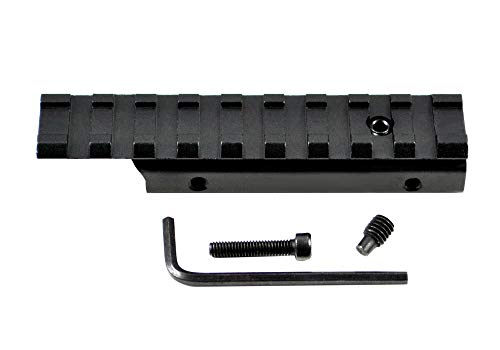 M1SURPLUS Adapter Rail Mount - This Item Converts 3/8 Dovetail Grooves to Accept 7/8 Picatinny Style Scopes and Accessories - Fits Crosman 760 Pumpmaster Repeatair 1077 Air Rifles M1SURPLUS Adapter Rail Mount - This Item Converts 3/8" Dovetail Grooves to Accept 7/8" Picatinny Style Scopes and Accessories - Fits Crosman 760 Pumpmaster Repeatair 1077 Air Rifles