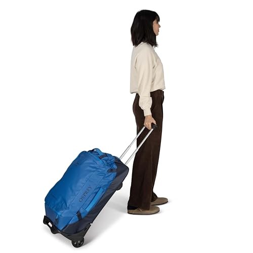 Osprey Transporter 60L Wheeled Travel Duffel Bag - Lightweight Rolling Suitcase for Men and Women, Raven Black - Image 11