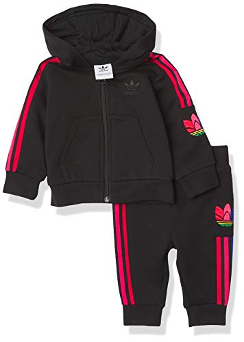 Sweat adidas bébé 6M chaud et confortable avec capuche et logo 3D protecteur