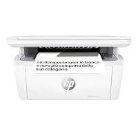 HP LaserJet M140w 7MD72F, Stampante Multifunzione Laser A4, Monocromatica, Stampa Fronte e Retro...