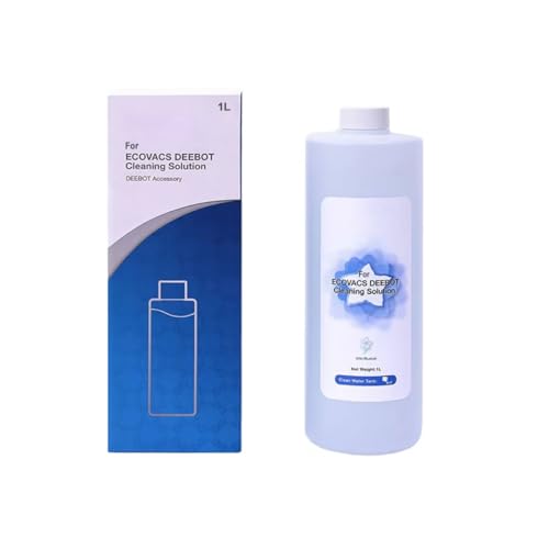 Geoviizon Solution de Nettoyage Accessoires Compatible avec ECOVACS DEEBOT X11/X8/X9/T50/X5 Omni/X2...