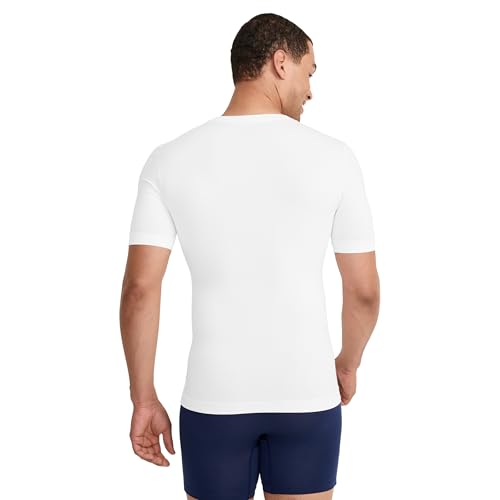 Jockey Men's Undershirt FormFit Cotton Stretch V-Neck Undershirt2