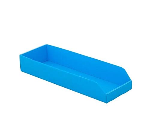 BiGDUG Correx® Plastic Parts Bin Warehouse Storage x25 Blue (100h x 200w x 600d mm)