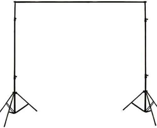 Miniatura 2 de ePhoto 2400W foto y vídeo Vertical de Kit de iluminación con negro soporte para fondo de muselina Stands h9004sb269b