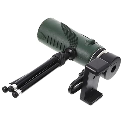 RORPOIR Portable Telescope Set 12x50 Birdwatching Monocular Nightwatching Compact for Adults