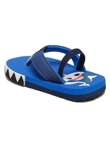Image of ONYC Shark V Shape Sliders for Kids, Unisex