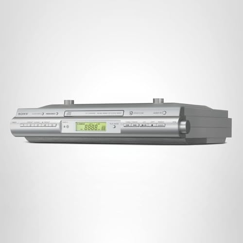 Sony ICFCDK50 Under Cabinet Kitchen CD Clock Radio