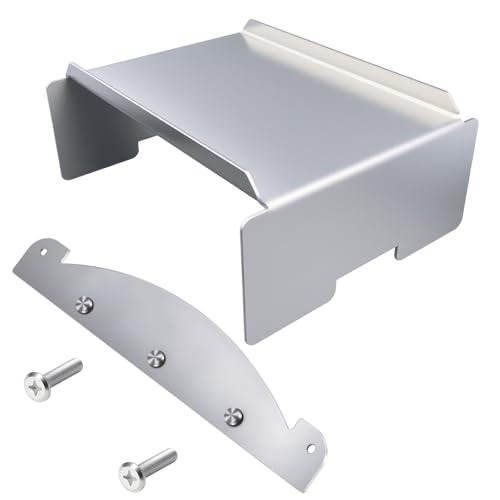 Heavy Duty Steel Heat Deflector for Pit Boss Grills Smokers, High-Efficiency Fire Pit Heat Diffuser - Enhances Heat Distribution, Extends Burn Time, Suitable for Outdoor Fire Pits and Stoves