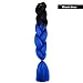 Produktbild PerGrate Perücke Jumbo Braid Braiding Hair Braid Extensions Twist Crochet Premium Farbverlauf für Frauen Lady Girl