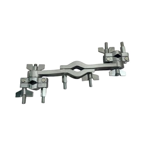 Clamp para montaje de platillos y cowbell ajustable de metal miniatura 6