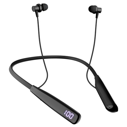 Travel Sports Essentials, Neckband Bluetooth Earbuds,