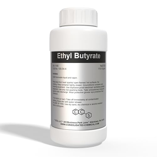 Ethyl Butyrate - Premium-Quality Industrial and Laboratory Grade (1000mL (32 Fl Oz))