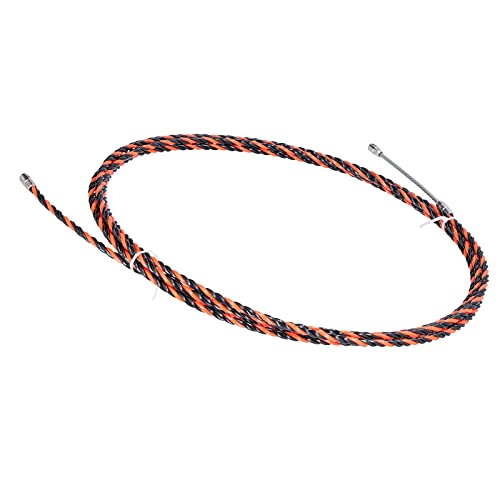 5m/16.4ft Coated Coated Wire, Steel Wire Wire, Double Strand 304 Stainless Steel Rope Hanging Cable for Elevator Tower Crane