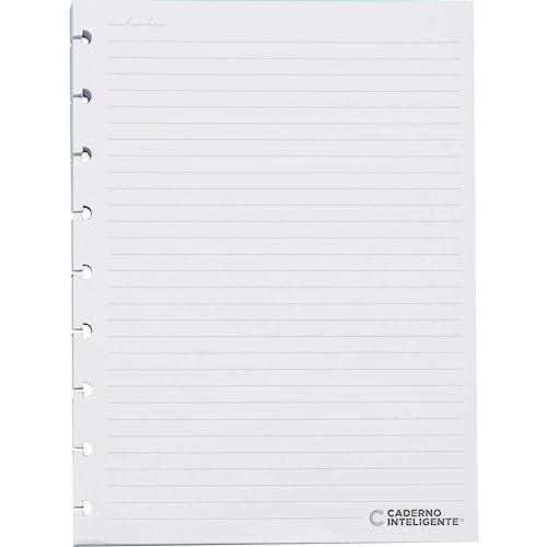 Bloco refil médio pautado 90g com 50 folhas Cirm3003 Caderno Inteligente