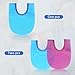 EHUSPU Tracheostomy Shower Cover Neck Stoma Protector for Tracheostomy,Waterproof Shower Shield Neck Stoma Guard (Blue and Rose Red-2pc)