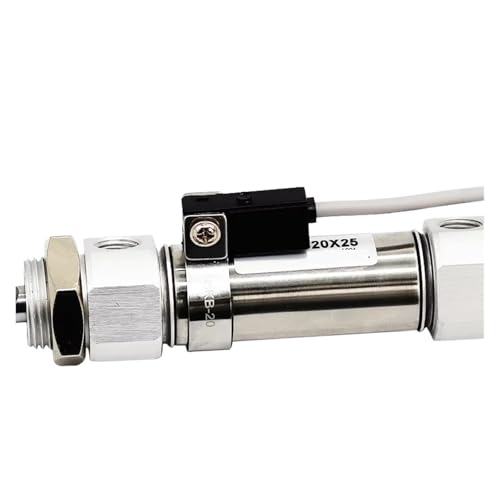 Vérin pneumatique acier inoxydable résistant pour automatisme miniature 25-100 - 3