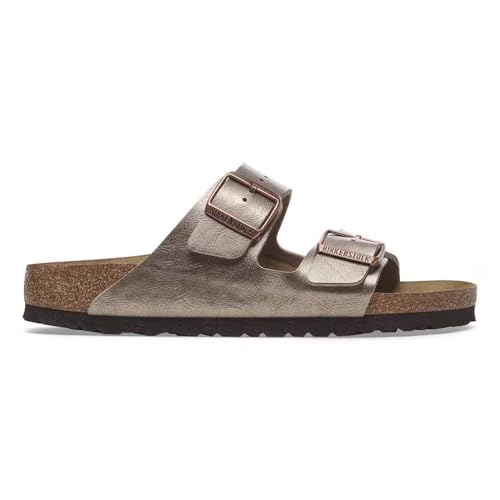 Image of Birkenstock Arizona Women's Double Band Sandal, Graceful Taupe N, 9 AU