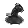 KOCKSHION Support Ventouse Dashcam Voiture 360° Rotation Tête Balle Résistante Haute Température pour Caméra De Tableau De Bord Et GPS Navigation Facile À Installer