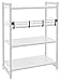 Cambro Esr72S151 Camshelving Elements Series Rail Kit Side 72" Soft Gray 1 Each