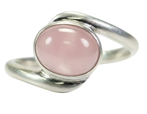 Image of 55Carat Choose Your Color Natural Gemstone Silver Statement Rings for Gift Corssover Style Size 5 to 12