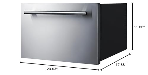 Summit Appliance COOL1D Built-In 18 Inch Wide Wine/Beverage Cooler Drawer thumb #8