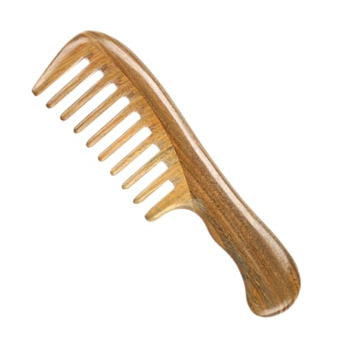 Peigne bois de santal démêler sans douleur et éliminer les nœuds
