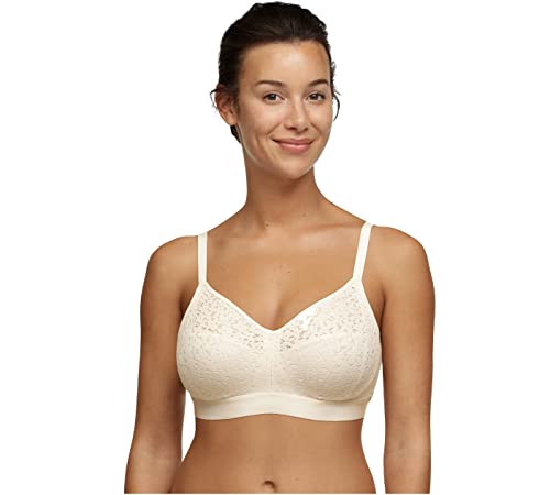 Chantelle Women's Norah Supportive Wirefree Bra, Talc, 36F