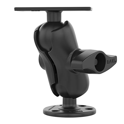 RAM MOUNTS Flat Surface Short Arm Fits Humminbird Helix 9, 10 & 12