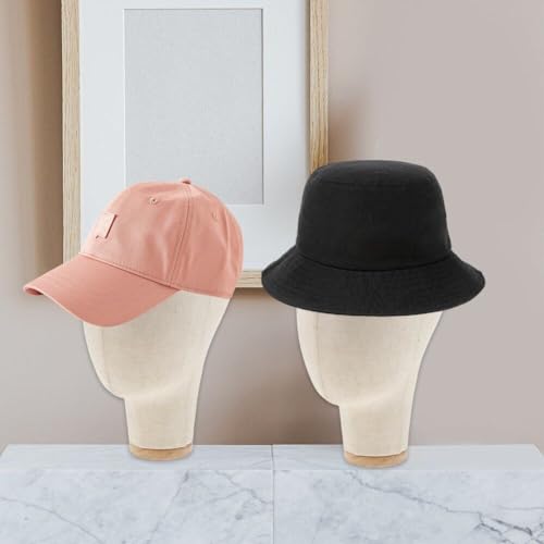 Soporte de cabeza de maniquí Sanfly para exhibir pelucas con base estable 3