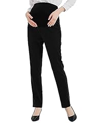 Black Slim Work Pants