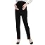 Black Slim Work Pants