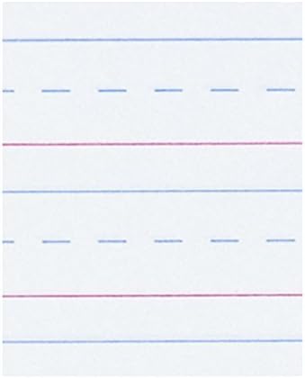 Pacon Primary Composition Book Bound Picture Story Ruled, 1/2-in. Ruled, 100 Sheets, Yellow (2426)