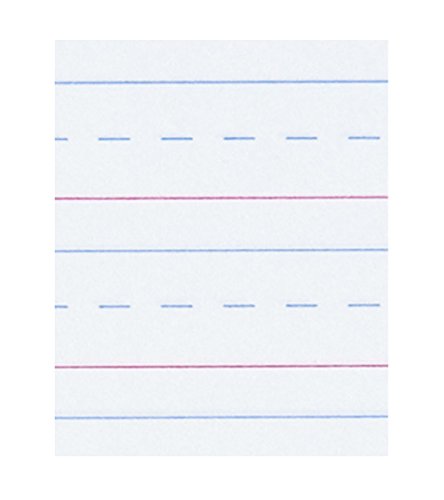 Pacon Primary Composition Book Bound Picture Story Ruled, 1/2-In. Ruled, 100 Sheets, Yellow (2426) #TOP2