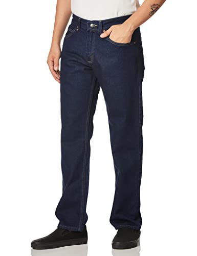 Image of Lee Men's Cotton Blend and Polyester Regular Fit Straight Leg Jeans