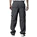 Pro Club Men's Heavyweight Fleece Cargo Pants, X-Large, Charcoal