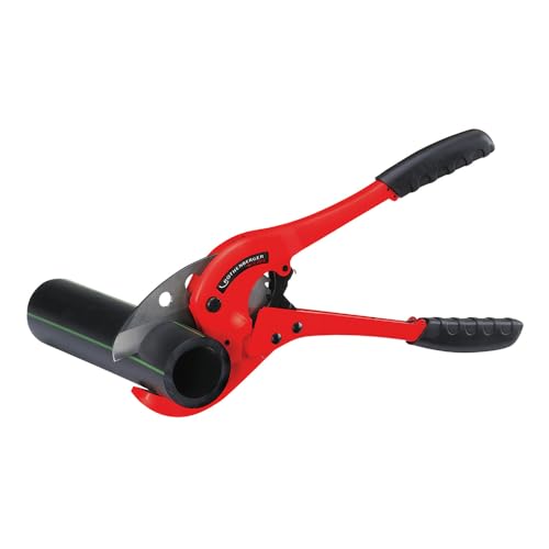 ROTHENBERGER ROCUT TC 75 Professional Kunststoffrohrschere, 0mm-75mm Arbeitsbereich Durchmesser | 52015 | Kunststoffschere, Schere für Rohre