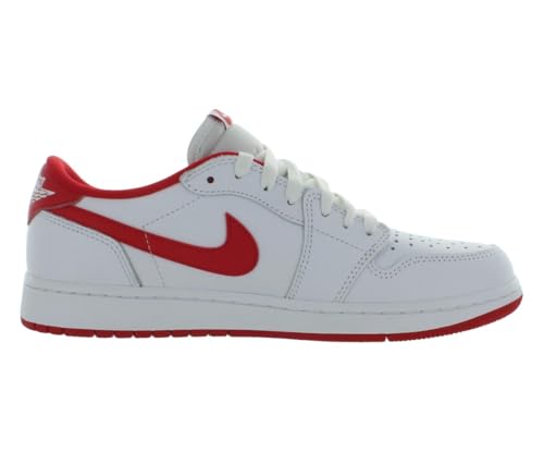 Nike Air Jordan 1 Retro Low OG - White / University Red / White3