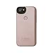 LuMee Two Cell Phone Case for iPhone 8 (also fits iPhone 7), Illuminated LED, The Original and Authentic Celebrity Endorsed Light Up Selfie Case - Rose Matte