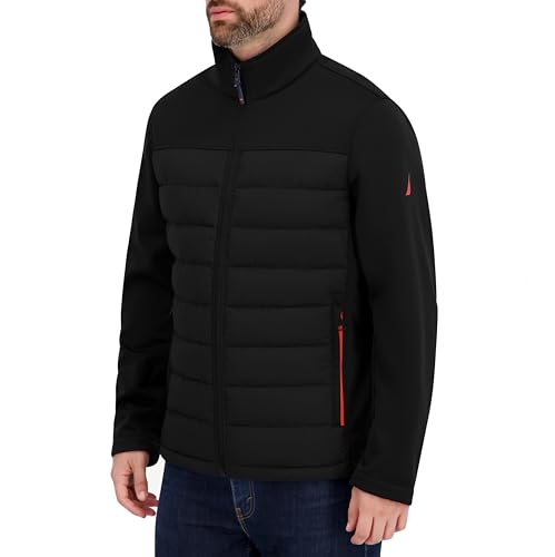 Image of Nautica Men's Lightweight Hooded Jacket - Regular, Big & Tall Sizes Outerwear