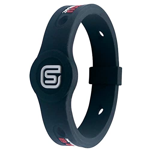 YOU StreamZ Advanced Magnetic Wristbands, Black, Medium, up to 19cm