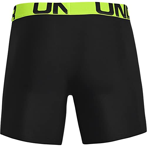 Image of Under Armour mens Multi-pack Performance Tech Boxerjock Brief, 6 inch Inseam, All-day Comfort & Soft