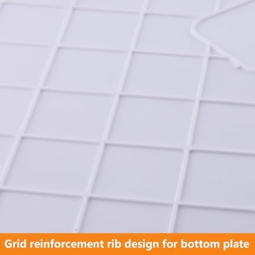 5P Air Conditioner Drip Pan with Drain Pipe - Leak-Proof AC Drain Tray, PP5 Material, Reinforced Grid, Universal Fit for Indoor/Outdoor Units (3-5P, 400cm Hose) - Essential AC Accessory