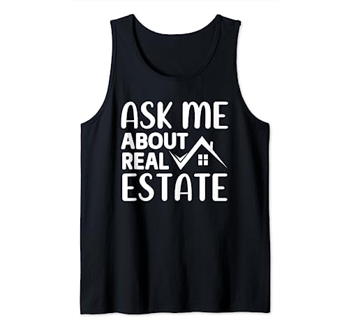 Agente inmobiliario Life Running Comps Home Broker Camiseta sin Mangas