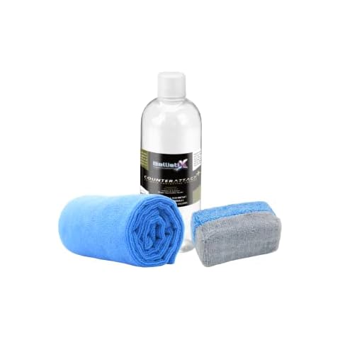 BallistiX - CA+ (2oz) - - Perfect Sealer/Topcoat for Virtually Any Surface! Complete Kit w/Applicator and Microfiber Towel - Simple System for Every DIYer! Cover
