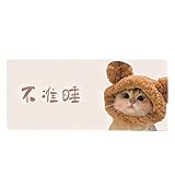 🌛 Vos poignets sont fatigués après des heures de clic ? Notre tapis épais offre une surface moelleuse et extrêmement confortable. Il agit comme un coussin subtil, réduisant la tension articulaire lorsque vous naviguez sur le web, étudiez ou jouez à vos jeux vidéo favoris.