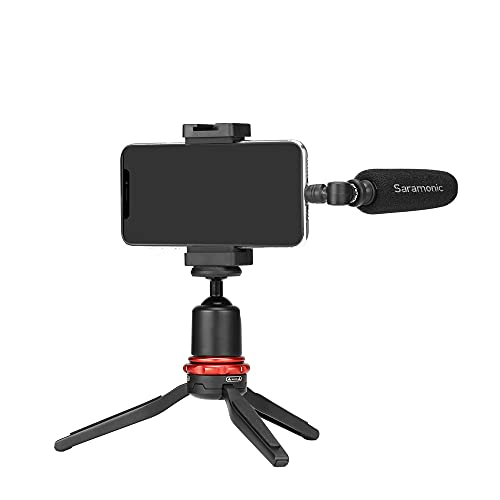 Micrófono unidireccional Lightning Saramonic SmartMic5 Di de caña para grabación de vídeo con iPhone 6