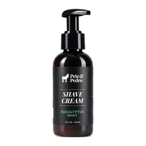 Pete & Pedro SHAVE CREAM - Natural & Artisan-Crafted, Eucalyptus