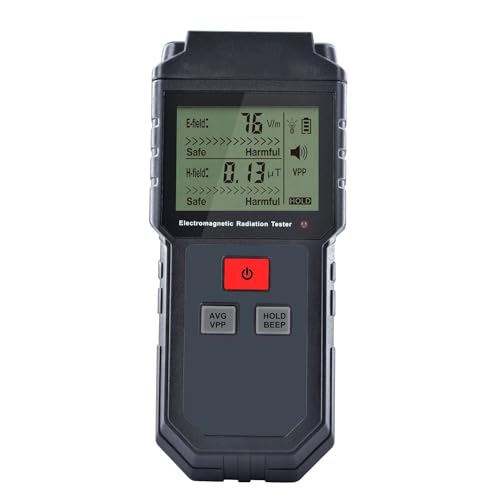 Medidor digital portátil de radiación electromagnética ET825