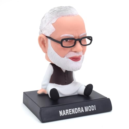Image of Super Hero Action Figure Limited Edition Bobblehead with Mobile Holder for Car Dashboard, Office Desk & Study Table (Pack of 1) (Narendre)